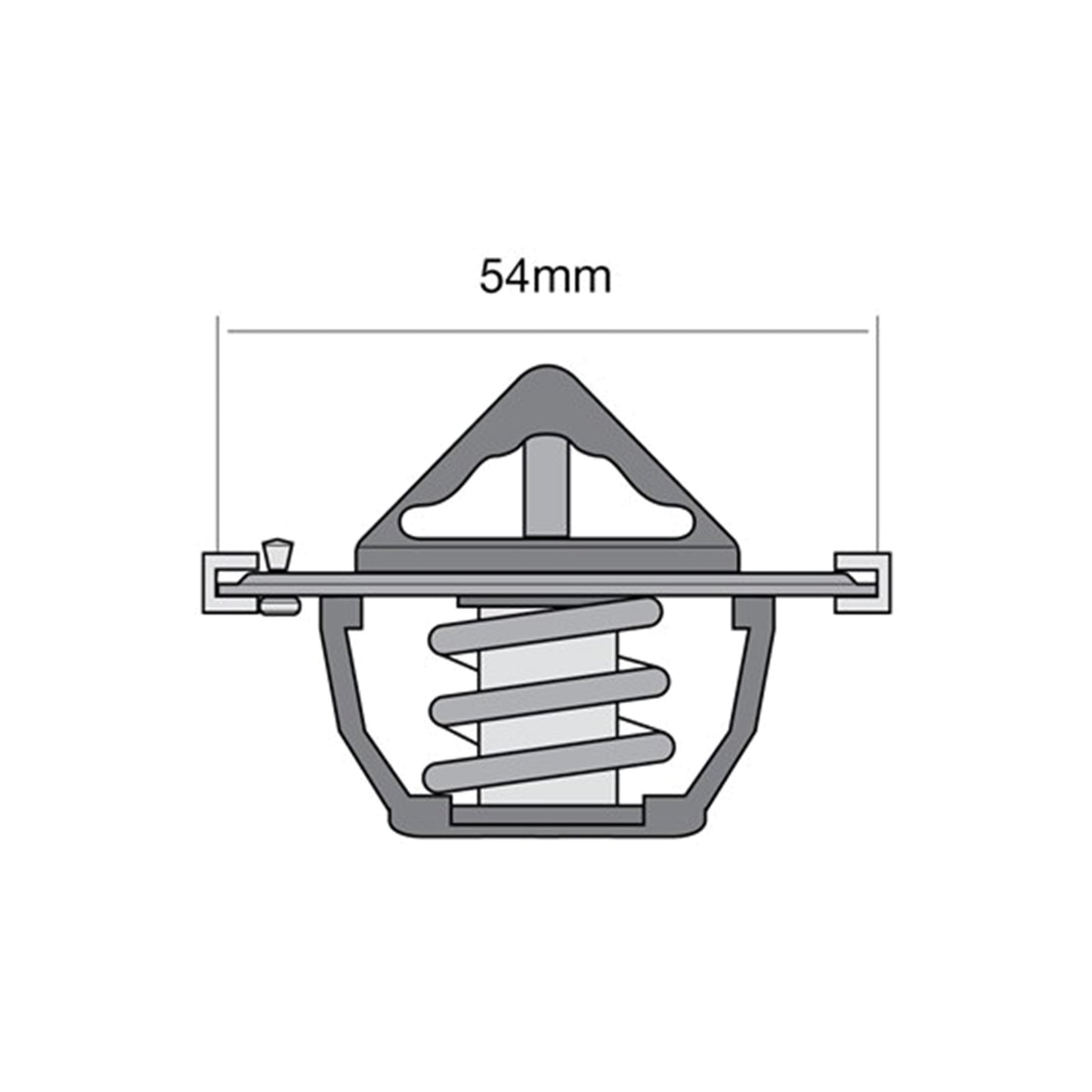 Thermostat for Jeep Cherokee KJ KK V6 3.7L (2004–2013)