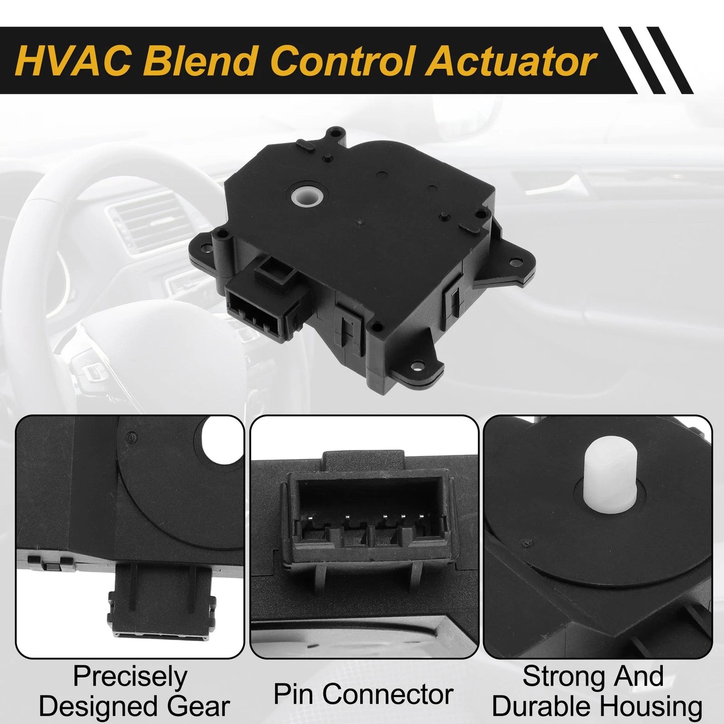 HVAC Heater Blend Door Actuator for Mazda CX-9 (2008–2015) No.TD1461A70