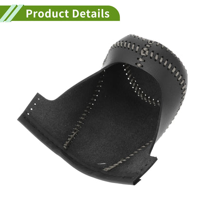 1 Pc Gear Shift Knob Cover for Chevrolet Malibu (2016–2020) Black Grey
