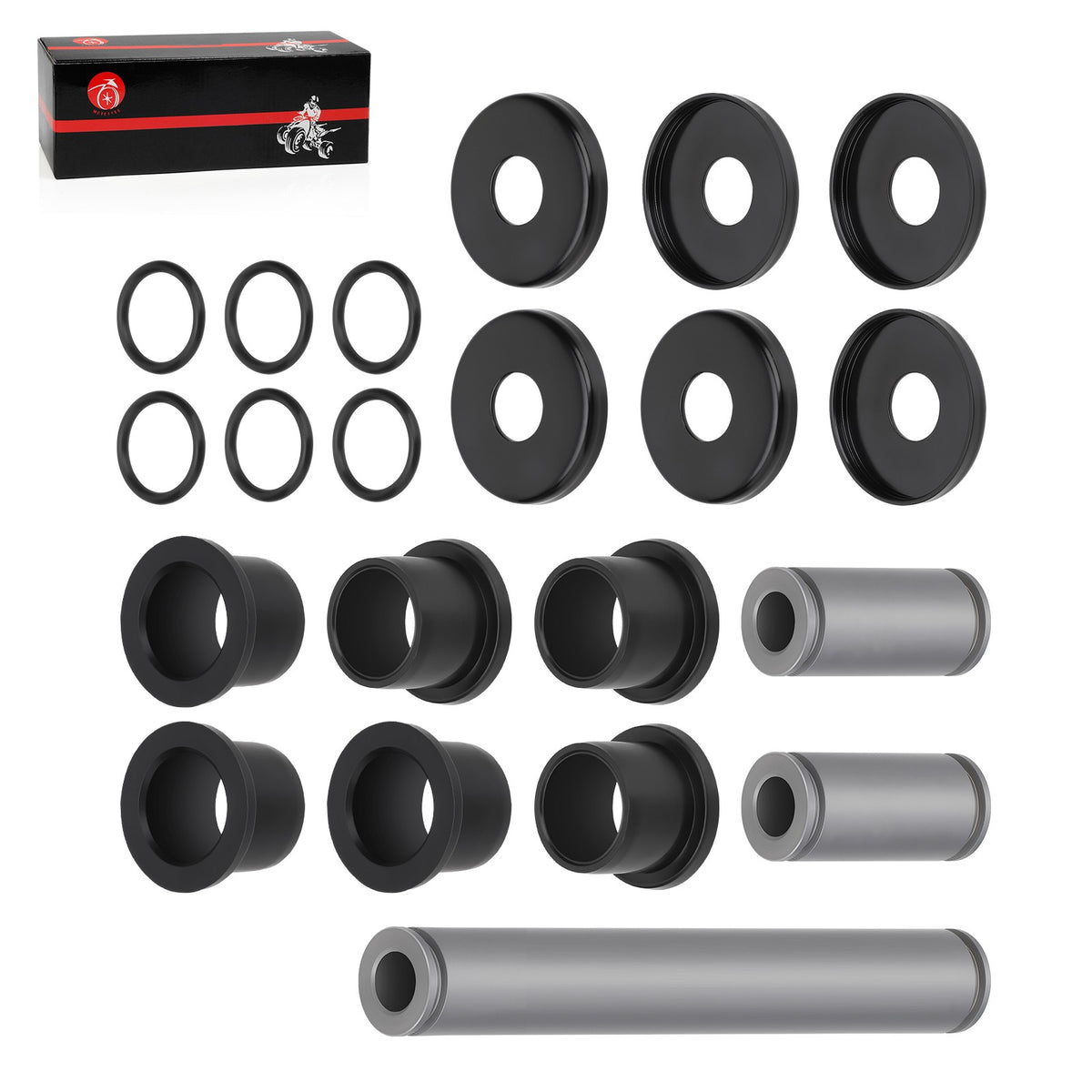 Set of 4 A-Arm Bearing Bushings for Kawasaki Teryx 750 FI (2008–2013)