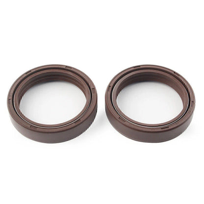Brown 43x55mm Motorcycle Front Damper Shock Absorber Fork Seal