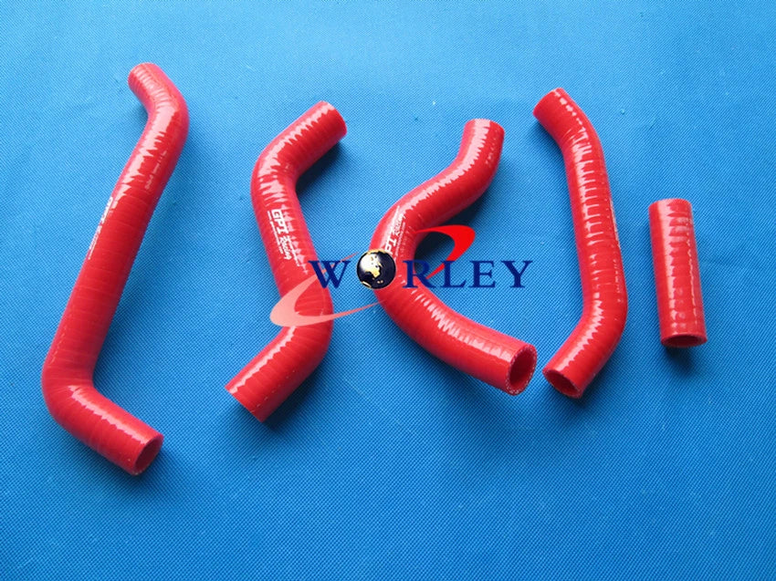 Silicone Radiator Hose Kit for Suzuki RMZ450 (2007) Blue