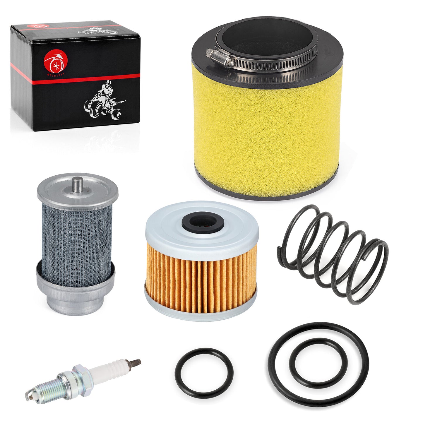 Air Filter & Oil Filter Cleaner for Honda Foreman 450 TRX450FE/TRX450FM (2002–2004)