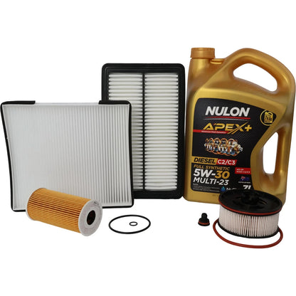 Oil Air Fuel Cabin Filter Kit for Hyundai Santa Fe TM (2018–2020)