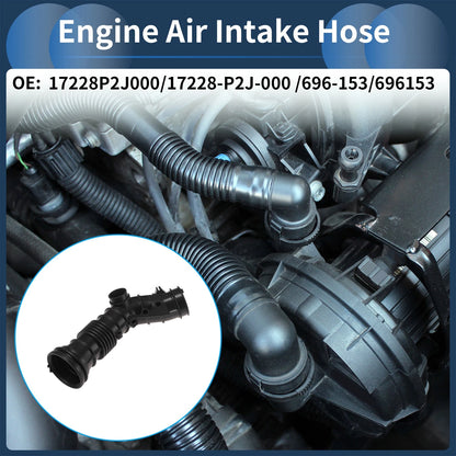 Engine Air Intake Hose for Honda Civic EX L4 1.6L (1996–1998) No. 17228P2J000 Rubber