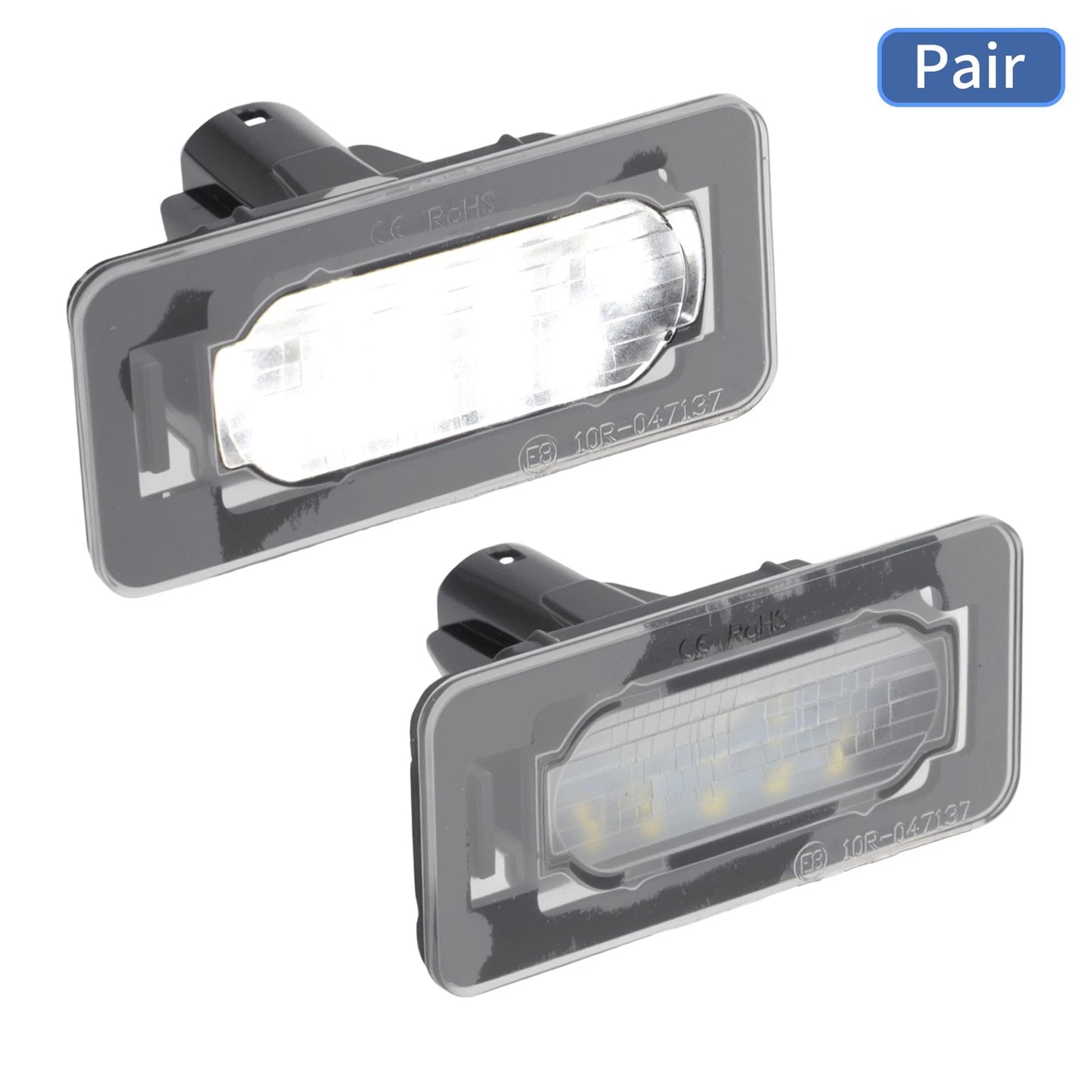 LED License Plate Light for Toyota Corolla (2014–2020) No. 81270-02250, 1 Pair