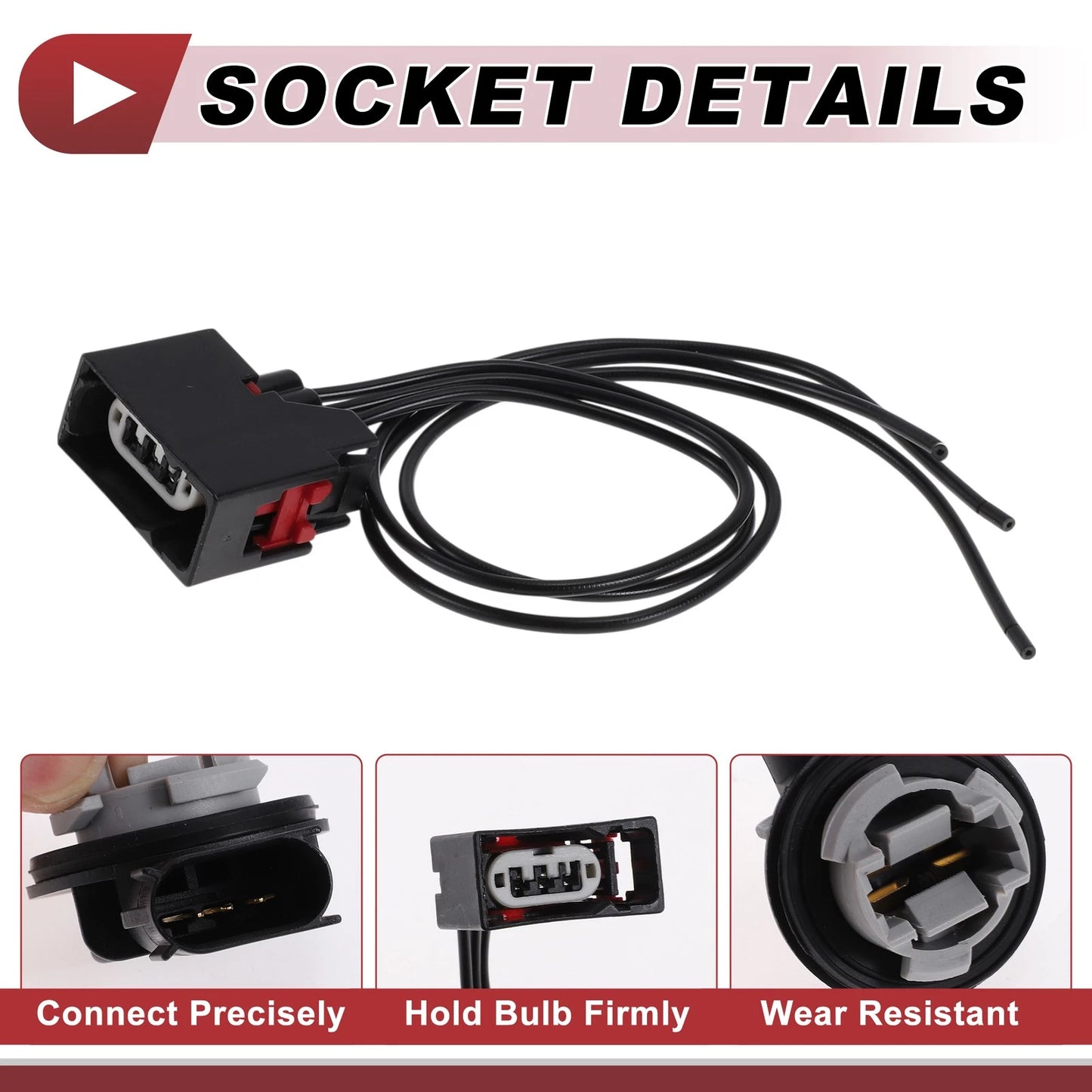 Tail Light Turn Signal Lamp Socket Wiring for Ram 1500 (2009–2020) No. 68226719AA