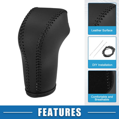 Gear Shifting Knob Cover for Porsche Cayenne (2003–2010) Black