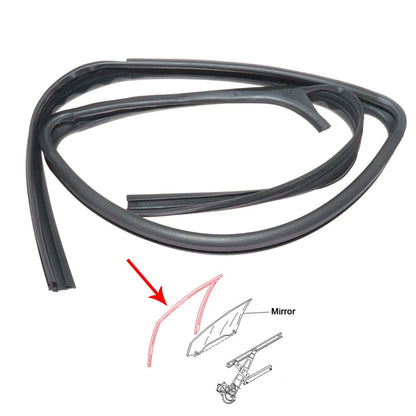 Rear Door Glass Run Channel for Toyota Hilux Vigo (2005–2015)
