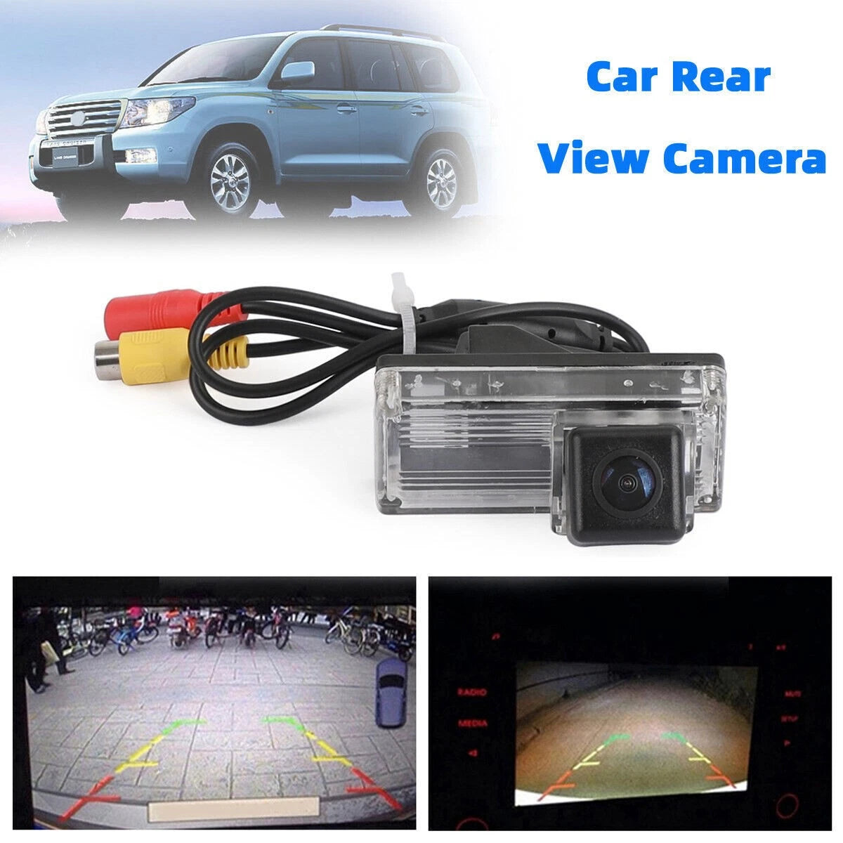 Rear View Camera for Toyota Land Cruiser 70 100 200 Series (Waterproof)
