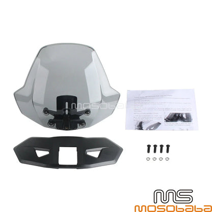 Smoke Windshield for Can-Am Ryker 600 ACE, Sport 900 ACE, Rally 900 ACE