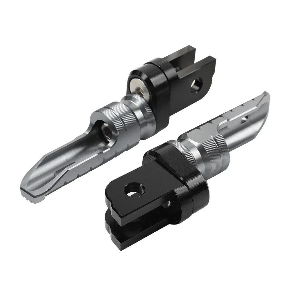 Grey Front Footrest Pegs for BMW R Nine T, F900R, F900XR (2020-2023)