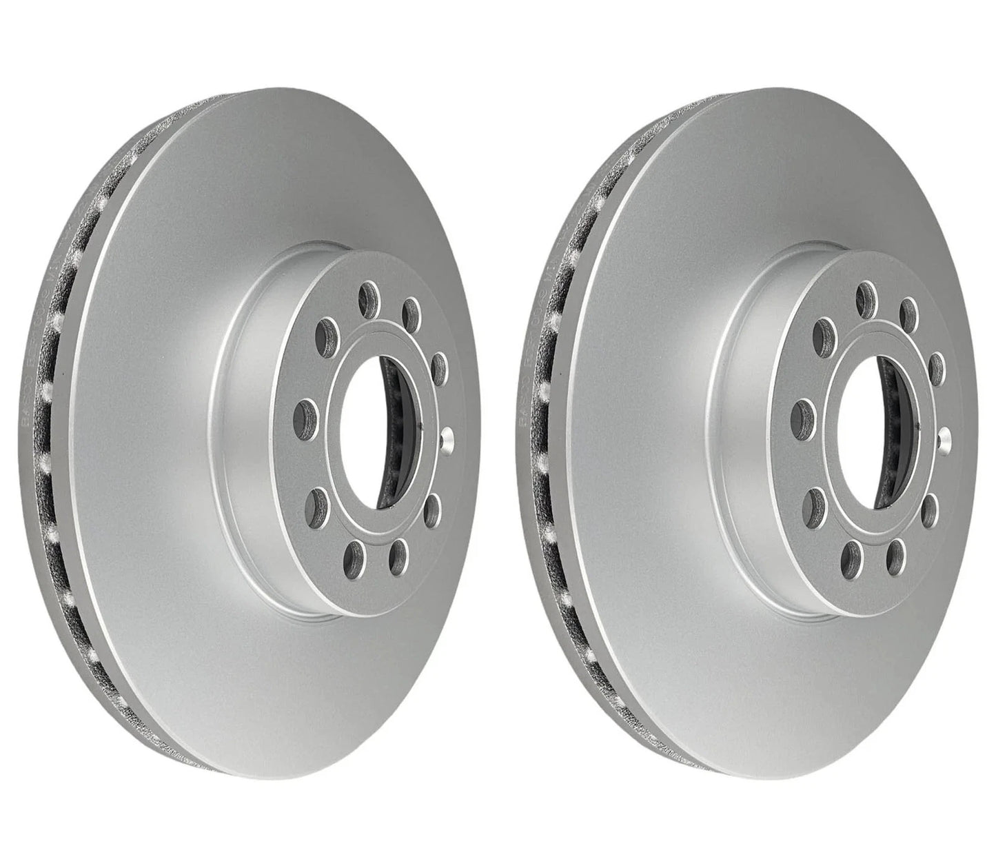 Pair Front Brake Rotors for Audi A3 (2003–2023)
