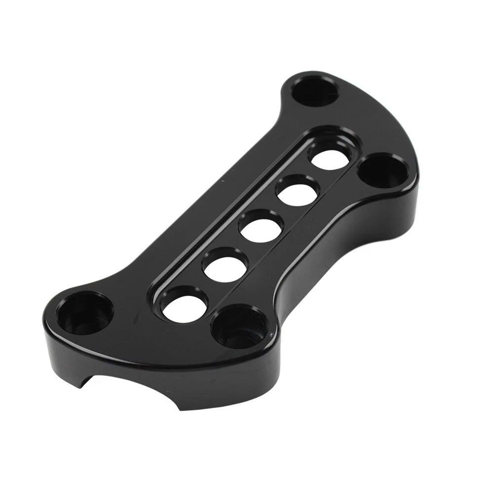 6.5" Pullback Handlebar Riser Top Clamp for Harley Dyna FXD Softail Sportster XL
