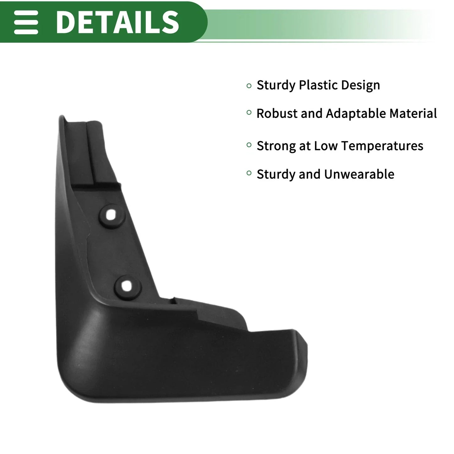 Mud Flaps Splash Guards for Chevrolet Cruze Hatchback (2017-2019)