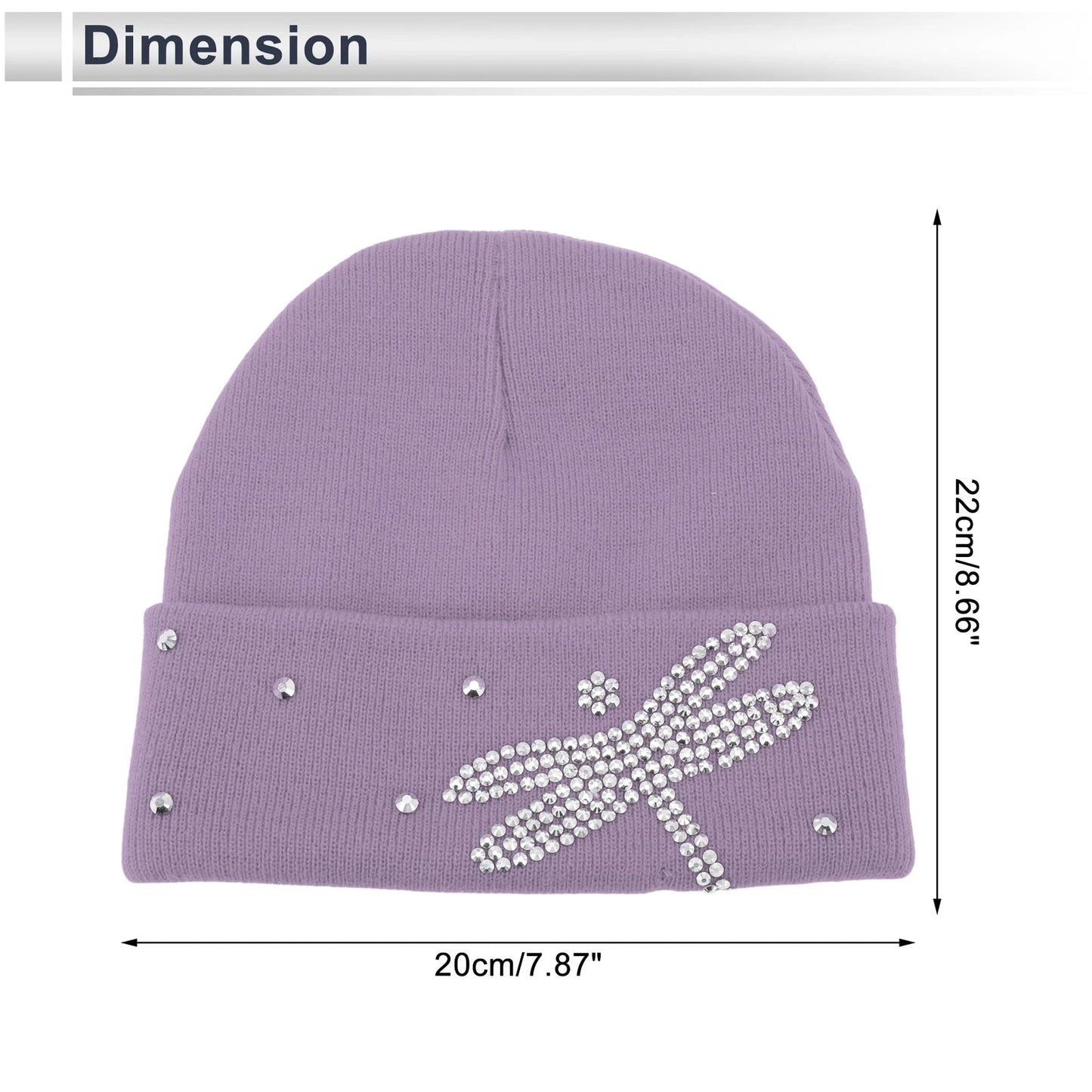 Cycling Hat for Drilling Purple (22x20cm)