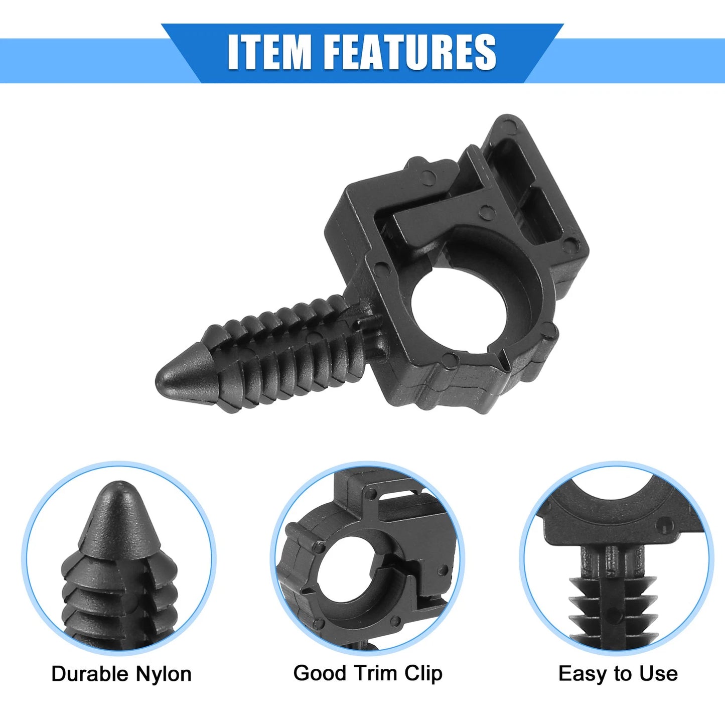 20 Pcs Wire Cable Routing Retainer Clips for Buick Skylark (1992–1998)