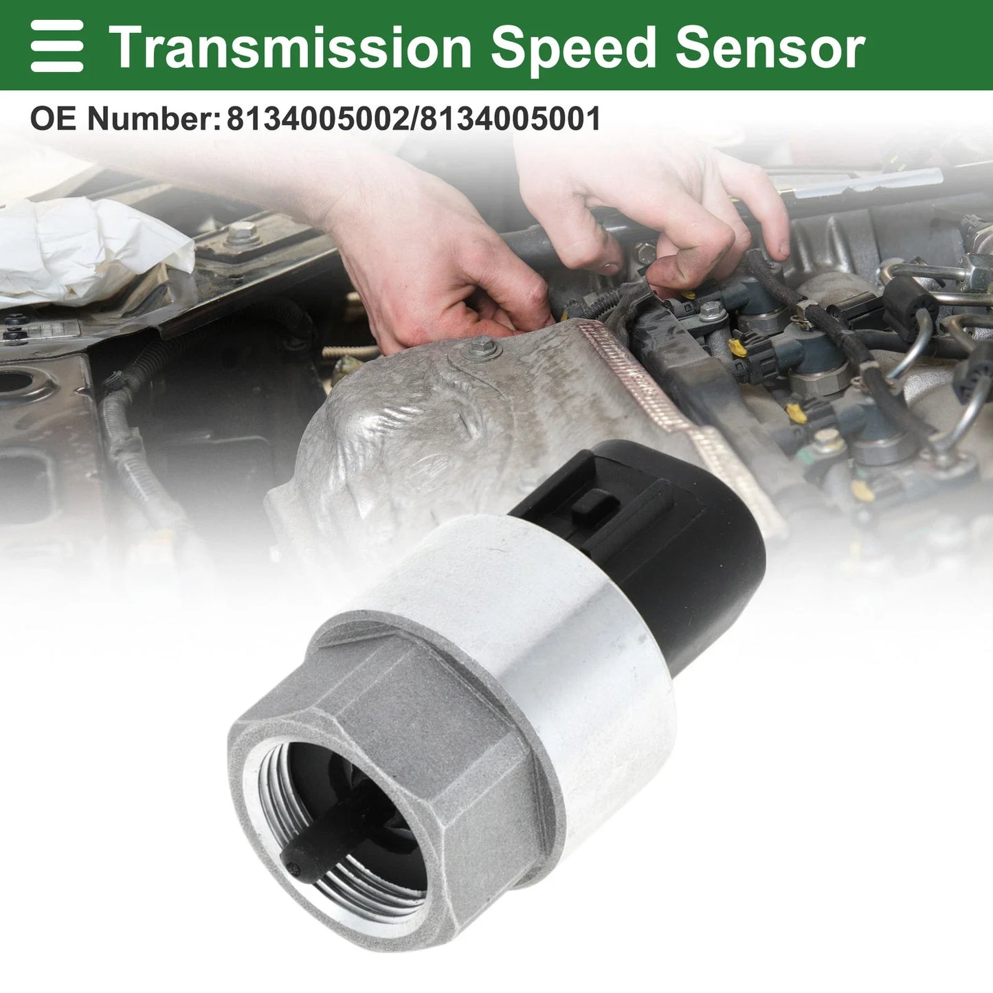 Transmission Speed Sensor for Mercedes-Benz MB100D 2.9L (1995-2003) 1 x Pc