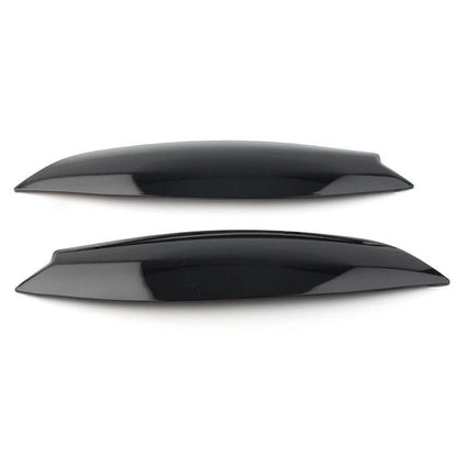 Glossy Black Headlight Eyelid Covers for VW Golf 5 R32 MK5 (2005-2007)