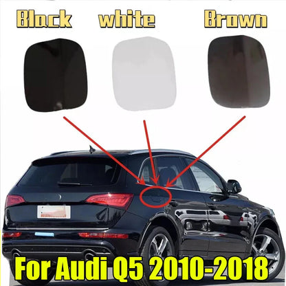 White Fuel Filler Door Tank Lid Gas Cap Cover for Audi Q5(2010–2018)