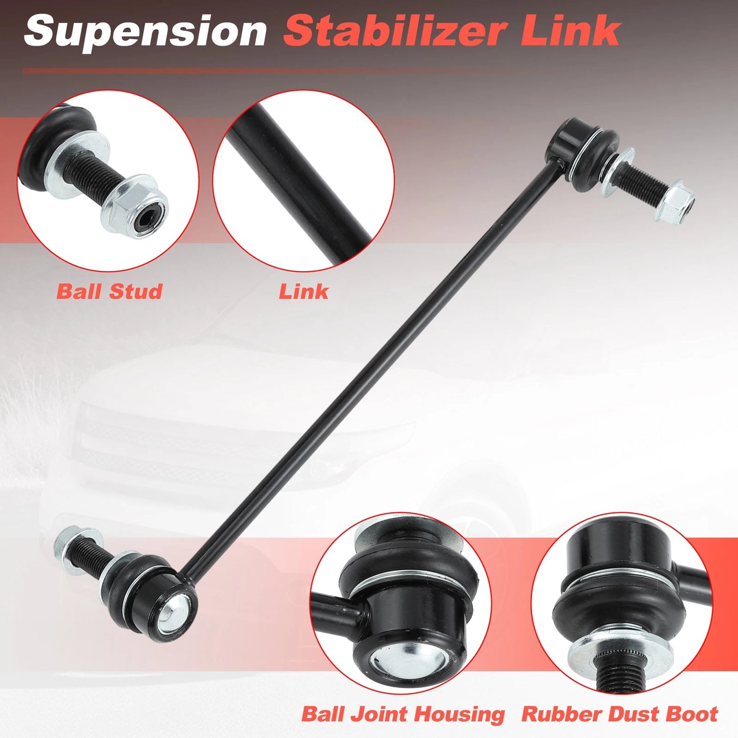 Front Sway Bar End Links for Ford Explorer Police Interceptor (2013-2022)