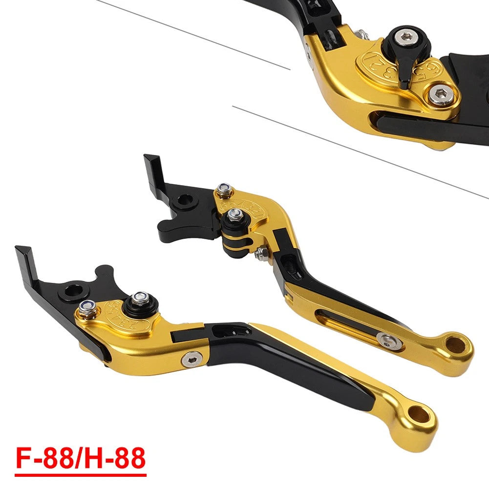 Folding Extendable Brake Clutch Levers for Kawasaki ZX1400/ZZR1400/ZX14R (2006–2017)