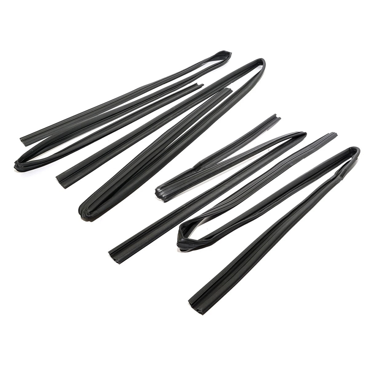 Set of 4 Door Glass Run Channel Seals for Honda CR-V (2007–2011)