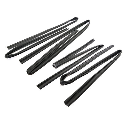 Set of 4 Door Glass Run Channel Seals for Honda CR-V (2007–2011)