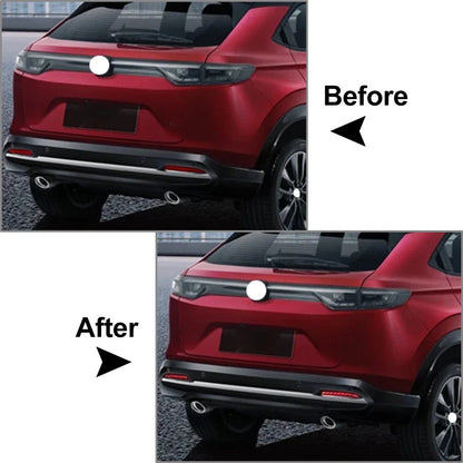 Rear Fog Lamp Brake Light Dynamic Turn Signal Reflector for Honda