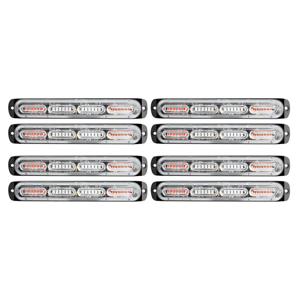4 LED Strobe Lights Emergency Flashing Beacons for Cars