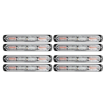4 LED Strobe Lights Emergency Flashing Beacons for Cars