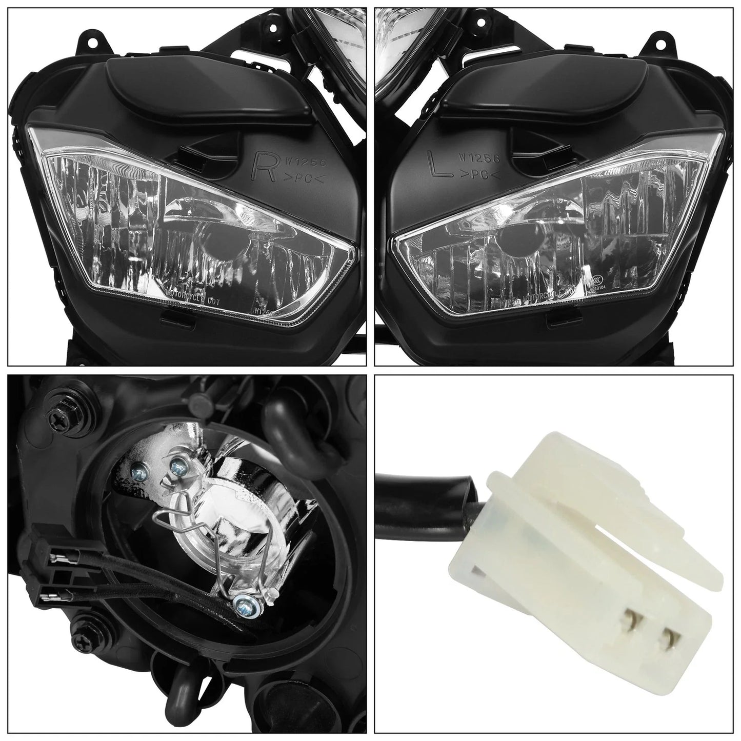Headlight Assembly for Yamaha YZF-R3 R25 (2015-2018)