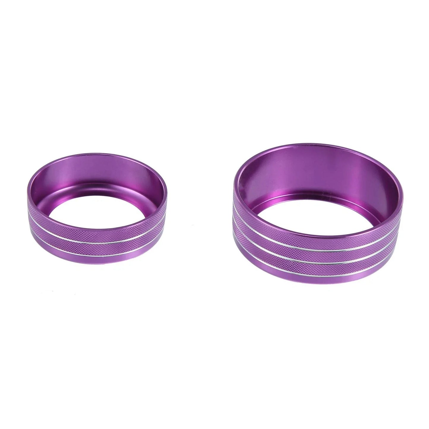 Purple Paddle Shifter AC Volume Knob Cover Ring Trim for Dodge Charger (2011-2023)