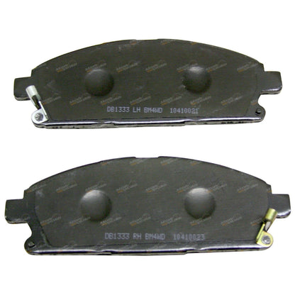 Set of 4 Front Disc Brake Pads for Nissan Pathfinder R50 (1995–2005)