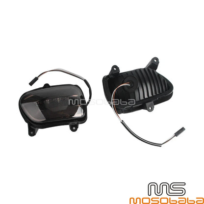 LED Turn Signal Side Rearview Mirrors for Honda Goldwing GL1800 (2001-2017)