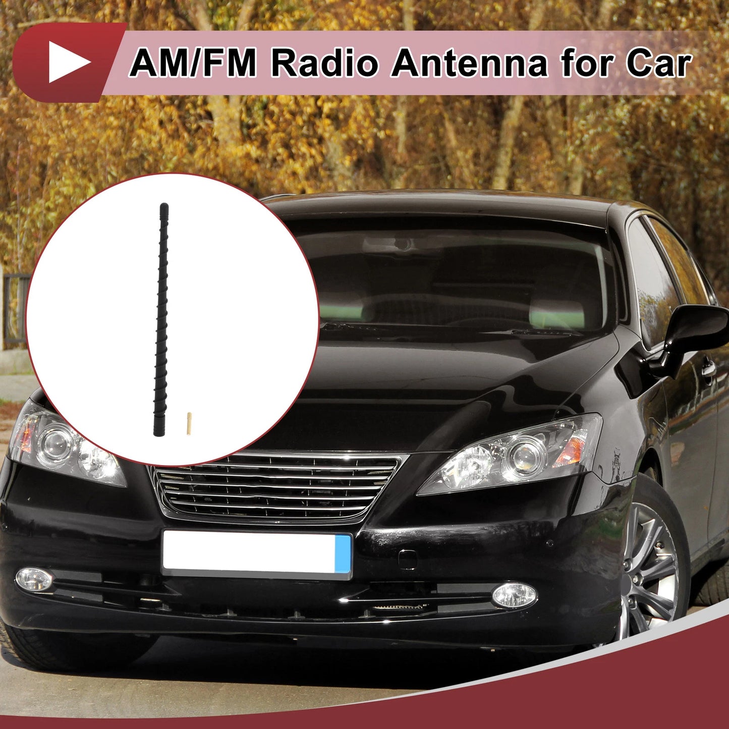 AM/FM Radio Signal Antenna for Toyota (1 Set)