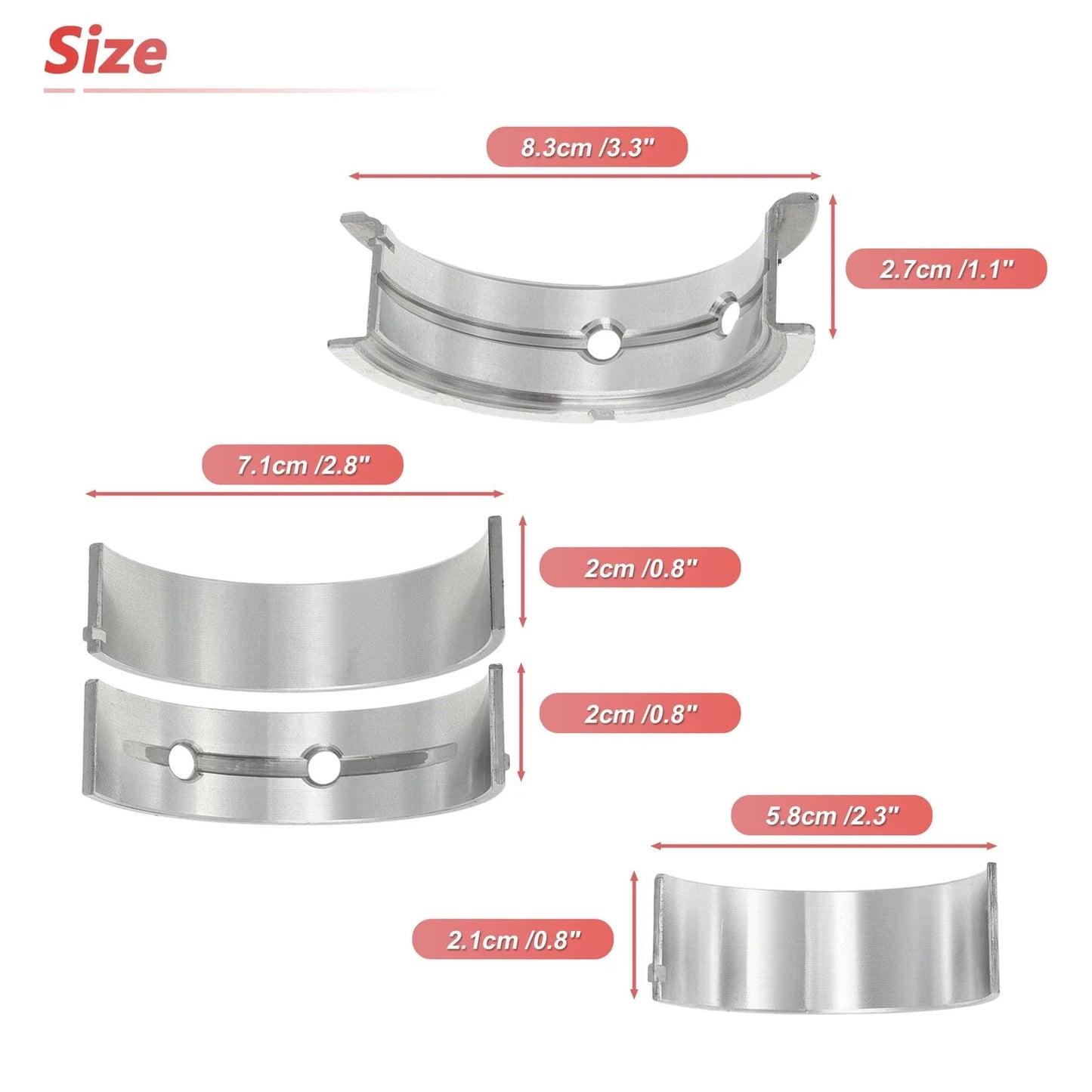 Main Bearing & Connecting Rod Bearing Kit for Chevrolet Silverado (2007-2018)