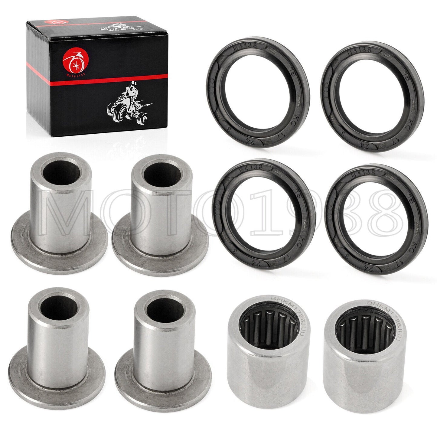 Front Upper A-Arm Bushing Seal Kit for Arctic Cat 400 DVX (2004–2008)
