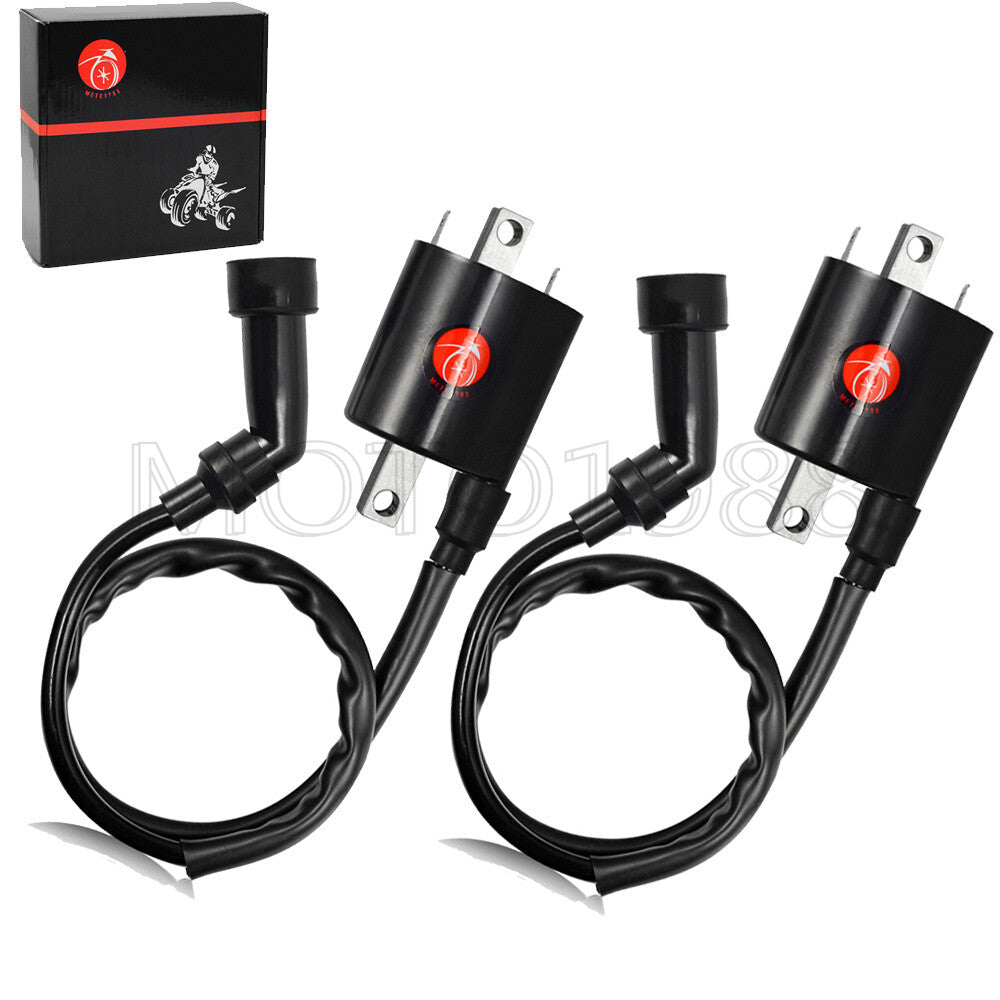 2X Ignition Coil for Yamaha V Star 1100 (1999–2009)