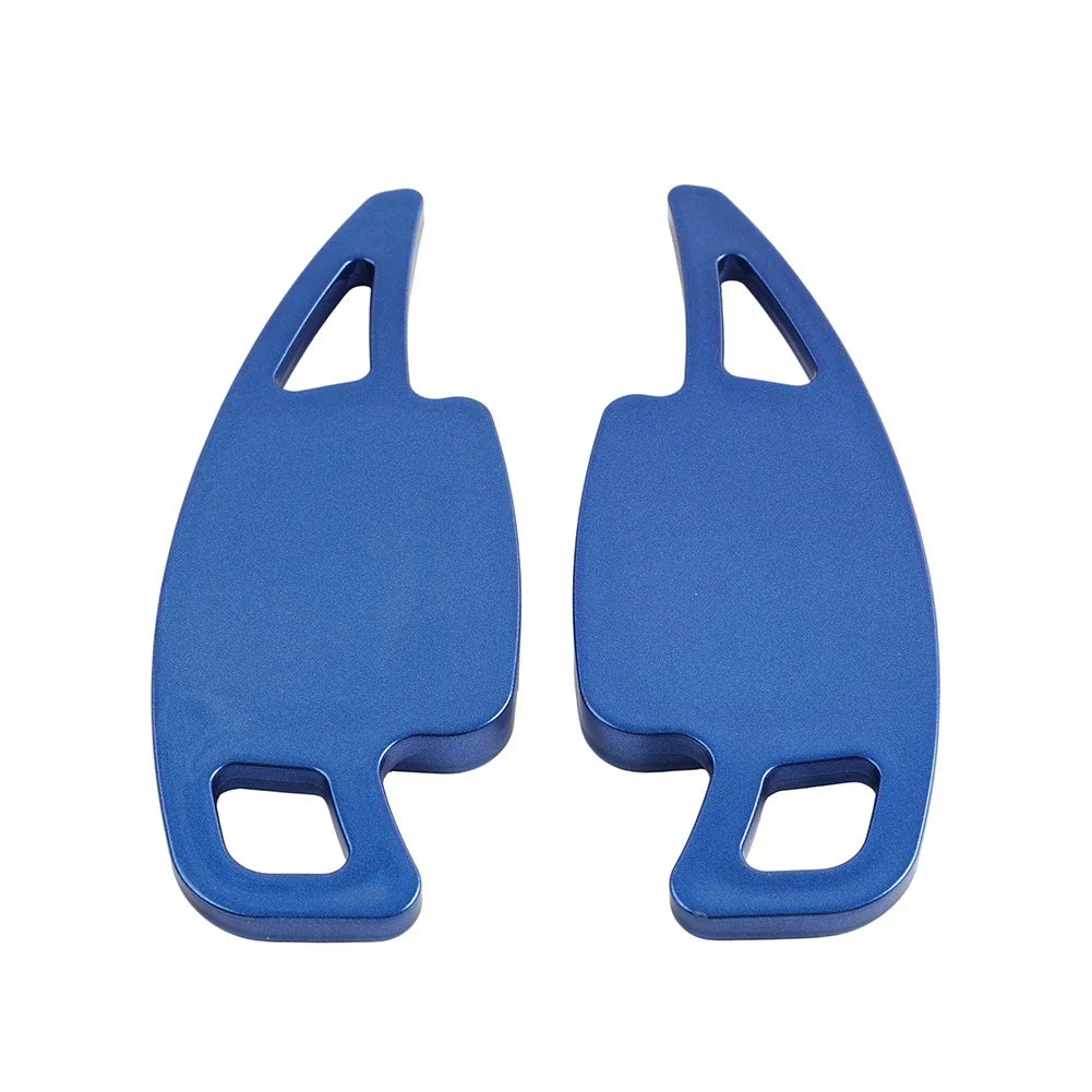 Blue Steering Wheel Shifter Paddle Extensions for Audi A3 A4 A5 A6 A7 S4 S5