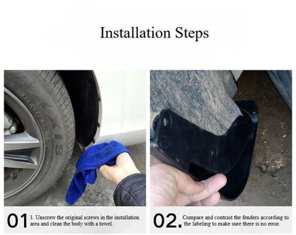 4 x Fender Soft Fender Modification for Subaru Outback (2021–2025)