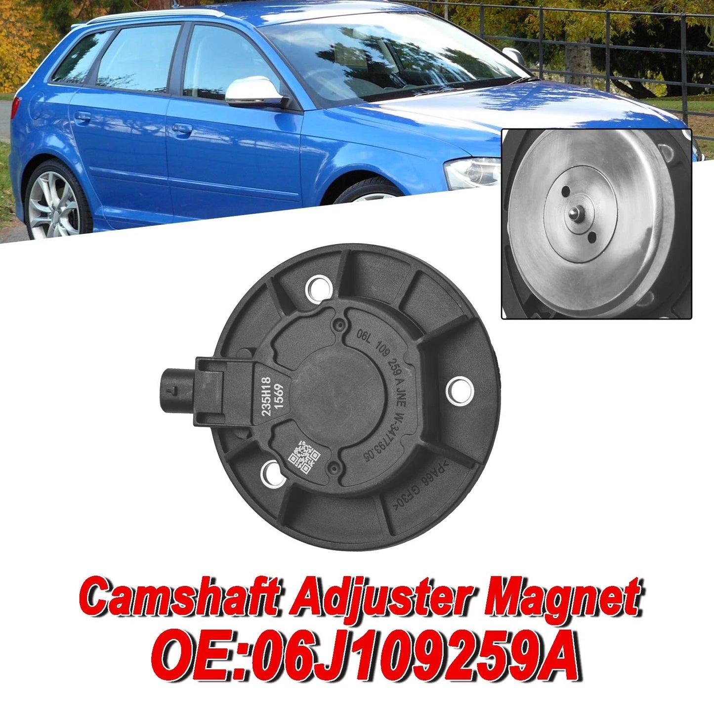 Left Headlight Adjustment Level Sensor for Audi A3 (2003–2012)
