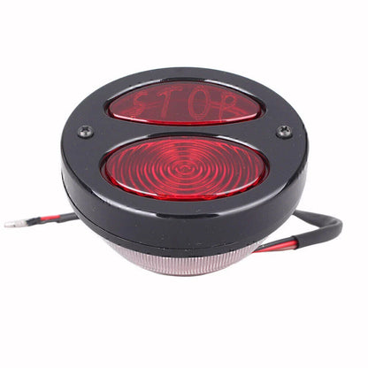 Chrome Black LED Brake Stop Taillight for Ford Model A (1928-1931)