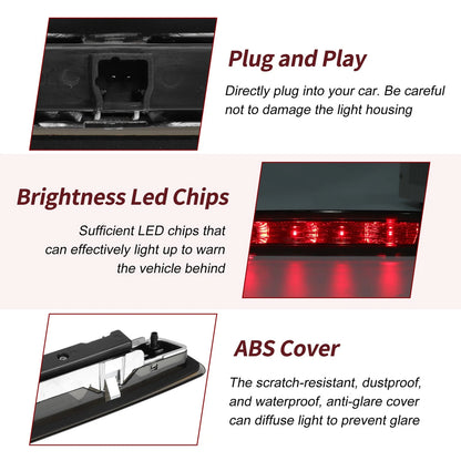 LED High Mounted 3rd Brake Light for Citroen C1 Mk2 (2005–2014) No.B000878980