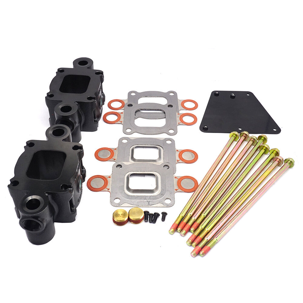 Dry Joint Closed Cooling Spacer Kit for Mercruiser V6-V8