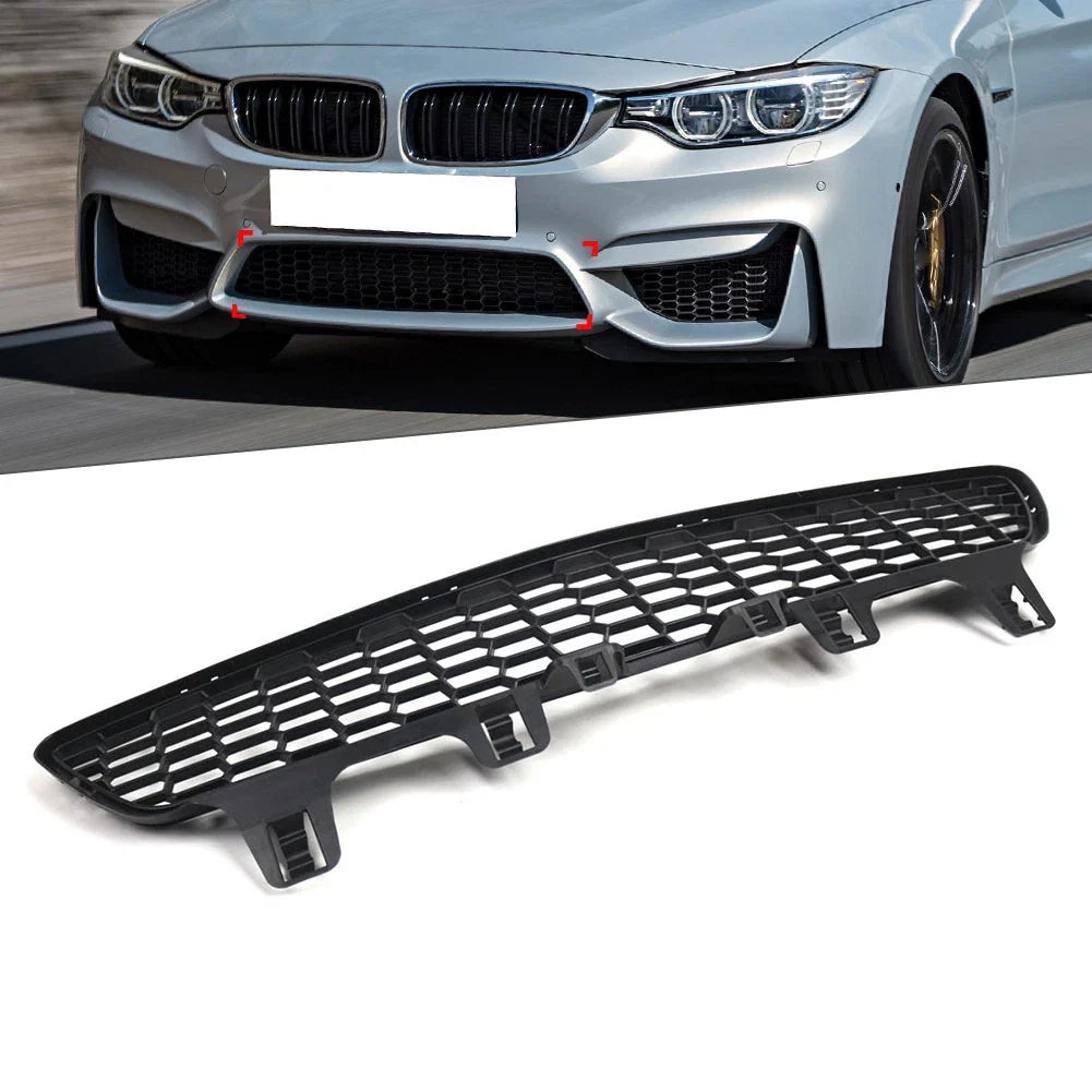 Front Bumper Mesh Grille for BMW M3 F80 M4 F82 F83 (2015-2020)