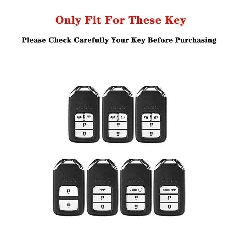 Car TPU Remote Key Fob Case Cover Shell Holder for Honda Accord Civic CRV HRV