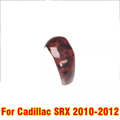 Wood Grain Car Console Gear Shift Knob Cover for Cadillac SRX (2010–2012)
