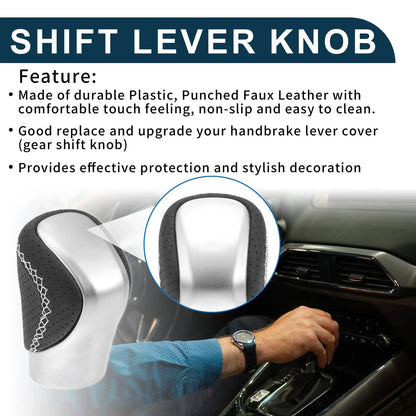 Automatic Gear Shift Knob for Lexus GS350 2016-2020 - Plastic Faux Leather