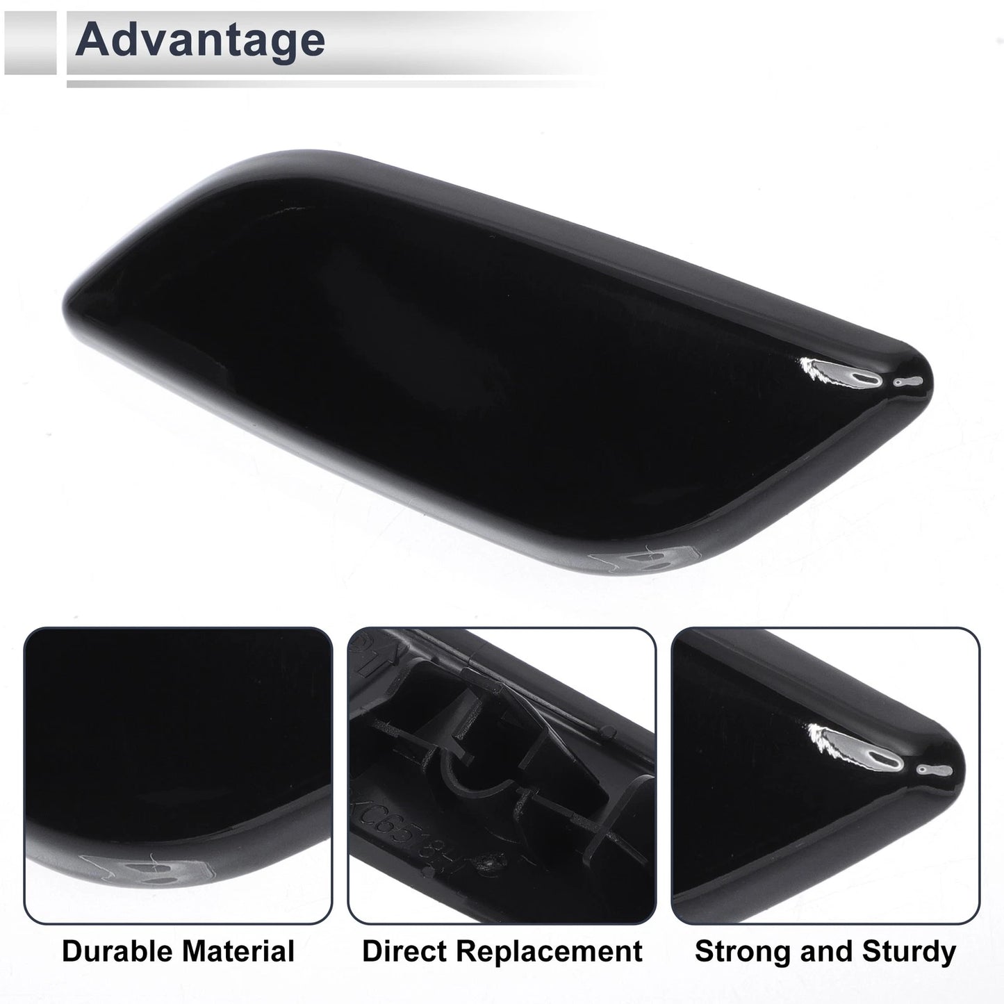 Headlight Washer Nozzle Cover Cap for Mazda 3 (2004–2009)